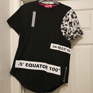 ❣️SALE❣️ Established Black and White T-shirt Large